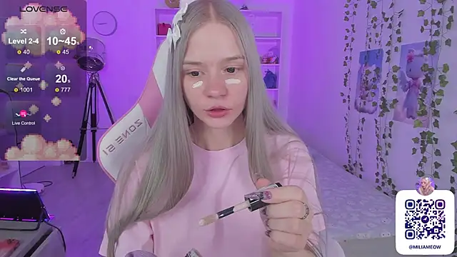 Milia Parker online show from December 2024 08:14:02 PM