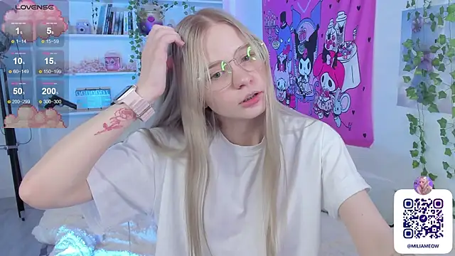 Milia Parker online show from February 2025 10:21:02 PM