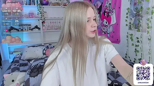 Milia Parker online show from February 2025 01:23:02 AM