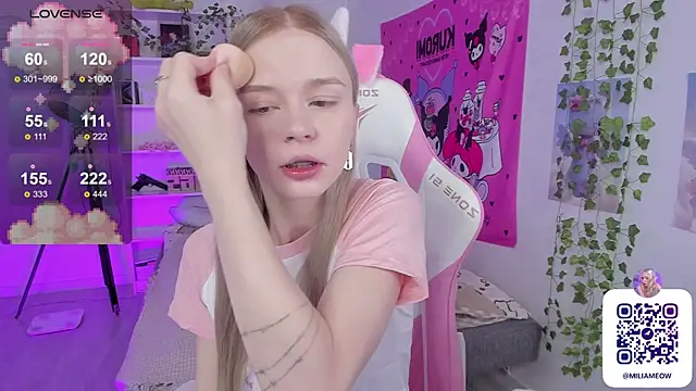 Milia Parker online show from February 2025 10:25:01 PM