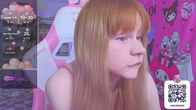 Milia Parker online show from September 2025 07:58:01 PM