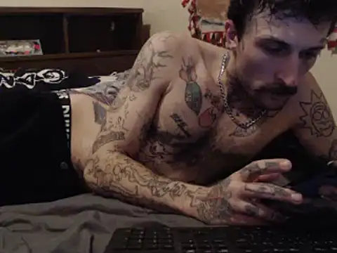 hungandtatted666 online show from January 2025 12:42:02 AM
