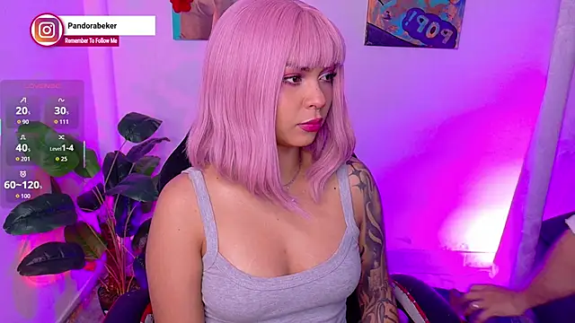 Snapshot of pandorabeker chatting on February 2026 07:34:02 PM pandorabeker online show from February 2026 07:34:02 PM