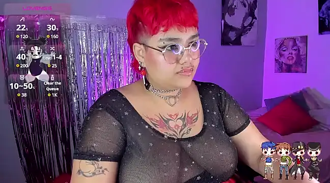 Charlotte Joestar online show from March 2025 07:22:01 PM