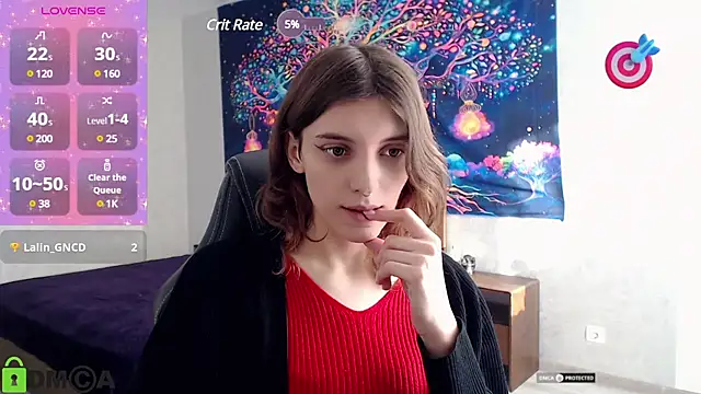 CherryBloom777 online show from February 2025 07:43:01 AM