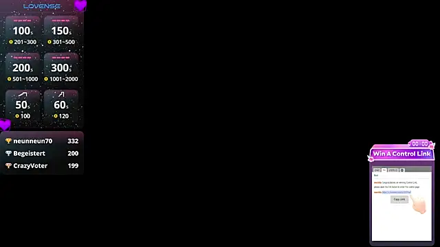 Jinxy Wood online show from January 2025 07:40:01 PM