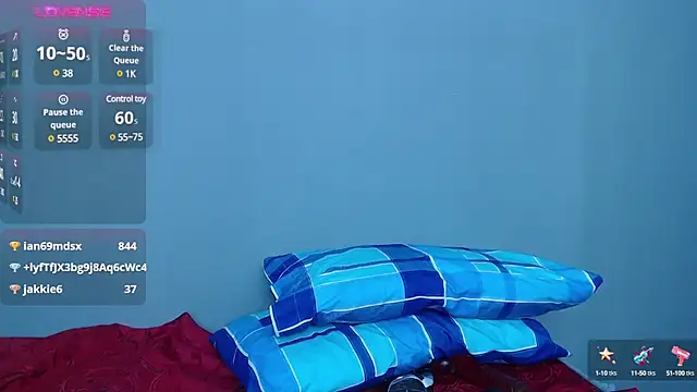 blue violette  online show from January 2025 07:54:01 PM