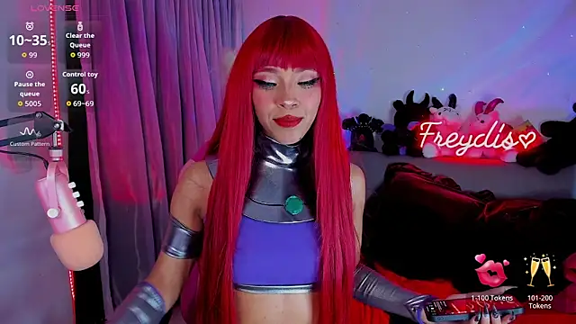 Miss freydis online show from April 2026 05:05:01 AM