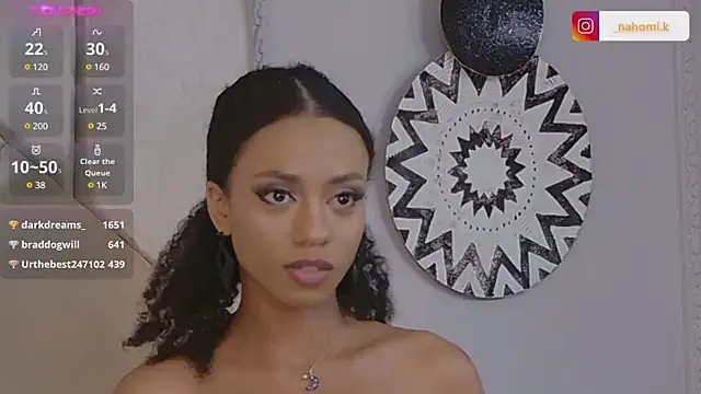 Nahomi King online show from January 2025 10:25:02 PM