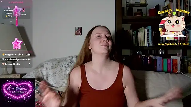 Snapshot of skywinters chatting on February 2026 09:02:01 PM skywinters online show from February 2026 09:02:01 PM