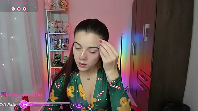 Layla castilloo online show from November 2025 03:45:02 PM