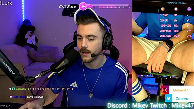 Snapshot of Mikev chatting on February 2026 07:01:02 PM Mikev online show from February 2026 07:01:02 PM