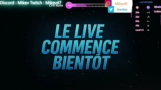 Snapshot of Mikev chatting on February 2026 06:59:01 PM Mikev online show from February 2026 06:59:01 PM