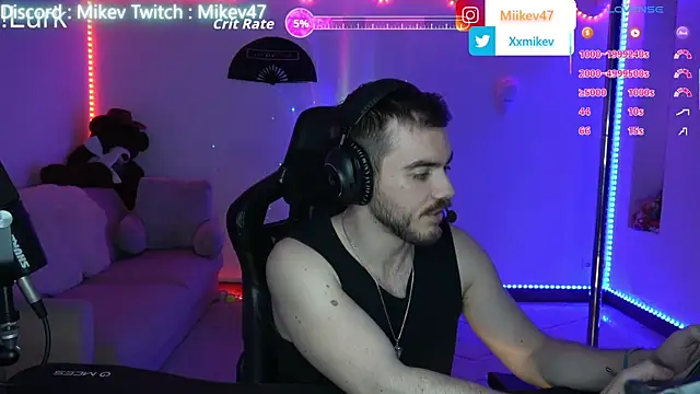 Snapshot of Mikev chatting on February 2026 07:15:02 PM Mikev online show from February 2026 07:15:02 PM