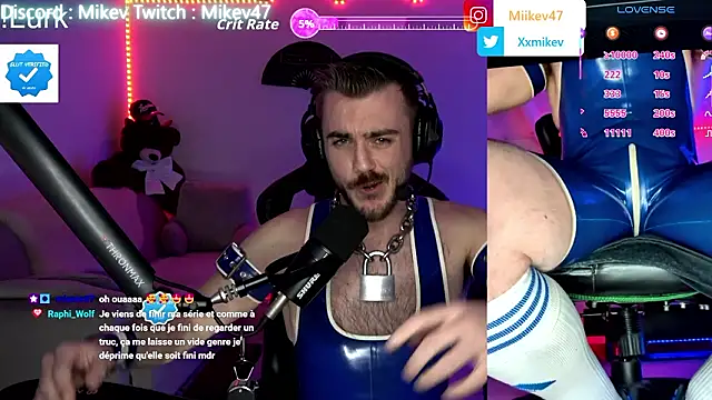 Snapshot of Mikev chatting on March 2026 07:09:01 PM Mikev online show from March 2026 07:09:01 PM