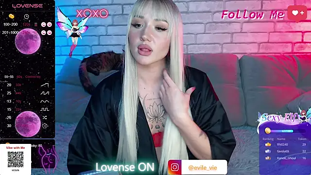 Eva Evile online show from March 2025 01:47:01 PM