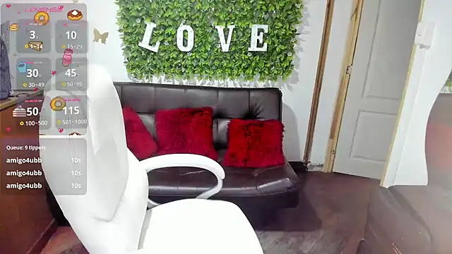 Enma  clark online show from February 2025 11:09:01 PM