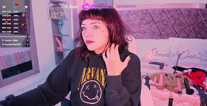 Snapshot of Sarah-Stoner chatting on March 2025 06:52:01 PM Sarah-Stoner online show from March 2025 06:52:01 PM