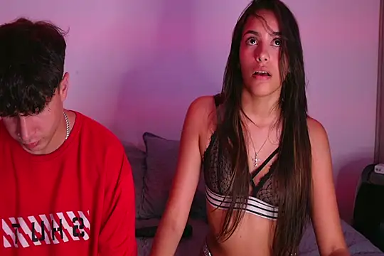 Snapshot of Nicky_and_Blake chatting on January 2025 10:34:01 PM Nicky and Blake online show from January 2025 10:34:01 PM