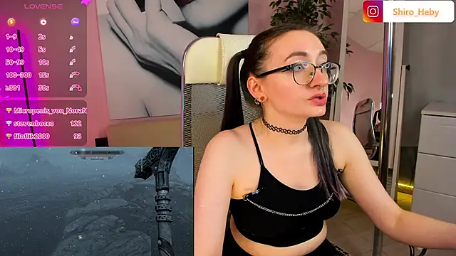 ShiroHeby online show from February 2025 09:03:02 PM