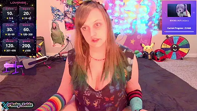 BabyZelda online show from March 2025 12:44:02 PM