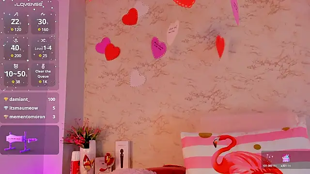 Snapshot of Hannablazze chatting on February 2025 07:28:01 AM Hannablazze online show from February 2025 07:28:01 AM