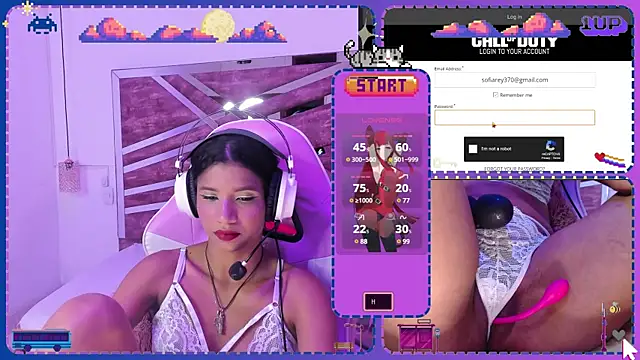 SofiRey  online show from March 2025 01:45:01 PM