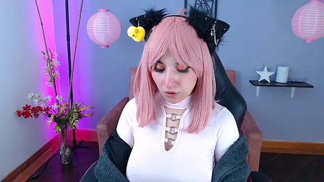 Snapshot of yumin3ko chatting on January 2025 09:19:01 AM yumin3ko online show from January 2025 09:19:01 AM