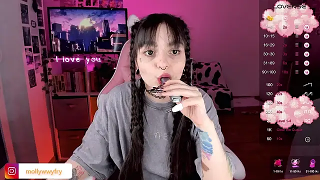 Snapshot of mollydoorsis1 chatting on February 2025 05:18:02 PM mollydoorsis1 online show from February 2025 05:18:02 PM