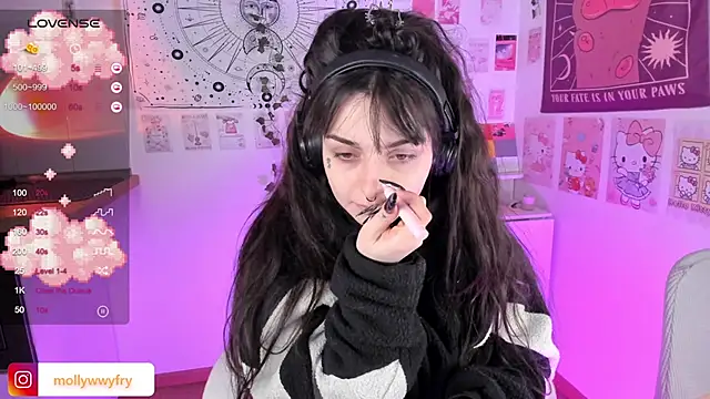 Snapshot of mollydoorsis1 chatting on February 2025 05:02:02 PM mollydoorsis1 online show from February 2025 05:02:02 PM