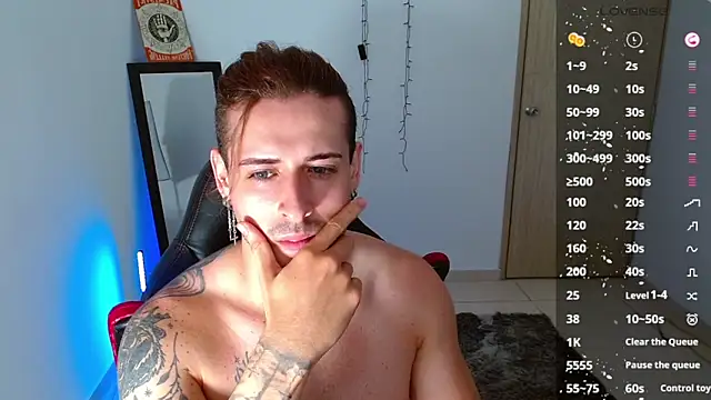 Ares blue online show from January 2025 01:49:01 PM