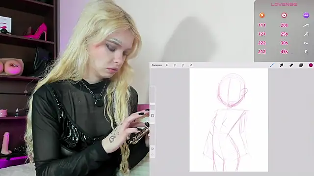 MisssLola online show from March 2025 01:56:02 PM