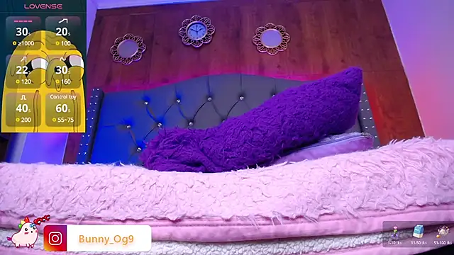 Snapshot of Bunny_O chatting on February 2025 11:22:02 PM Bunny O online show from February 2025 11:22:02 PM