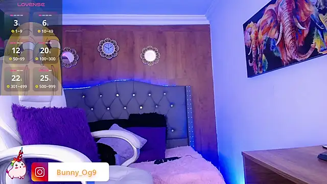 Snapshot of Bunny_O chatting on March 2025 08:21:02 PM Bunny O online show from March 2025 08:21:02 PM