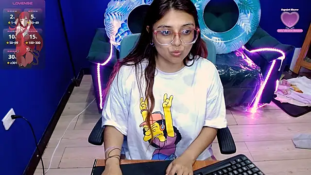 X CHERRY XX online show from March 2025 10:50:01 PM