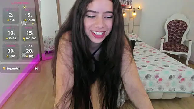 zoe turnner 18 online show from January 2025 02:35:01 PM