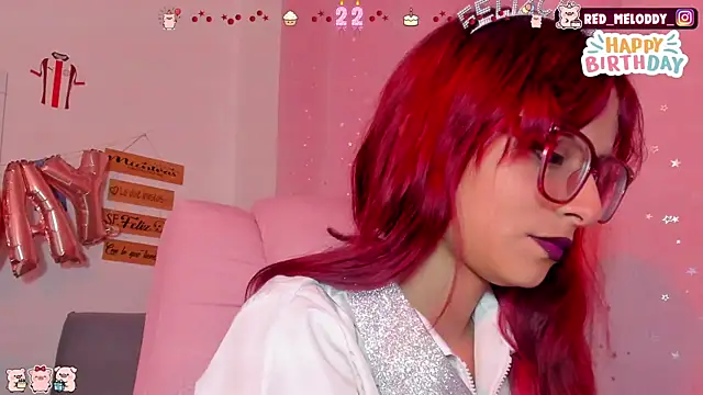 RedMeloddy online show from July 2026 10:24:02 PM