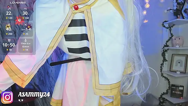 Lilith Asami online show from February 2025 12:49:02 PM