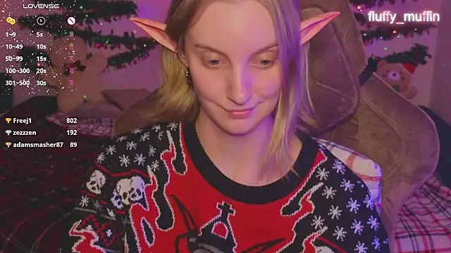 Fluffy muffin  online show from December 2024 01:15:02 AM