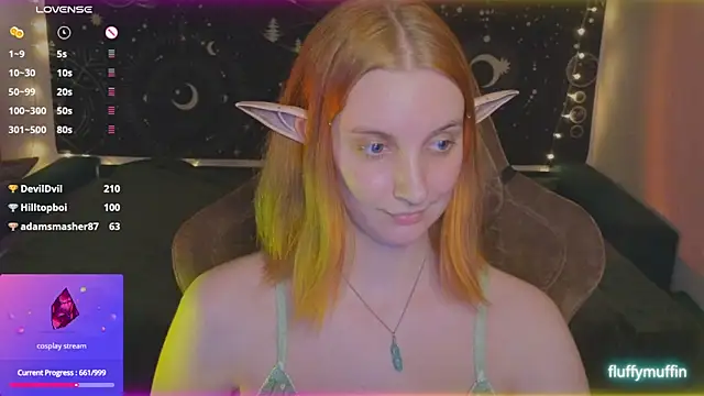 Fluffy muffin  online show from March 2025 01:14:02 AM