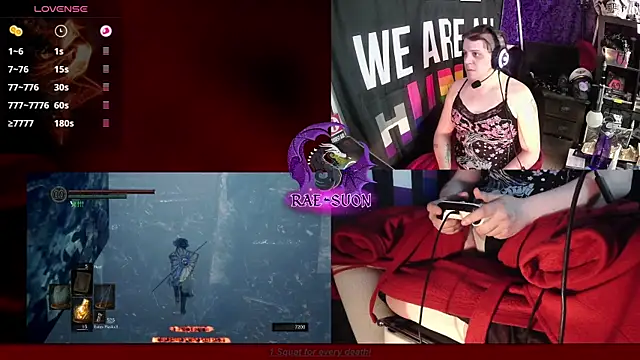 Rae-Suon online show from April 2026 07:14:01 PM