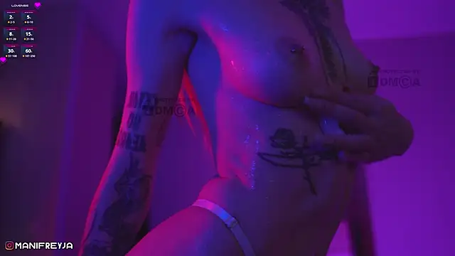 ManiFreyja online show from February 2025 11:41:01 PM