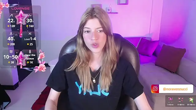 Nora Vennucci online show from February 2025 06:45:01 PM