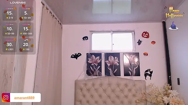 amaranta f00x online show from October 2025 12:50:01 PM