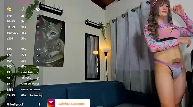 sabrina clementss online show from February 2025 09:56:01 PM