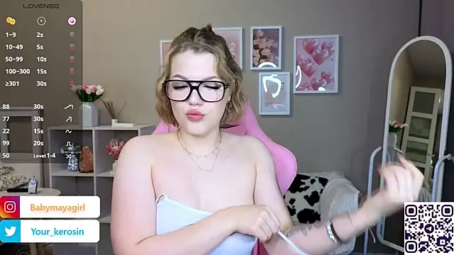 Maya Rave online show from January 2025 03:31:01 AM