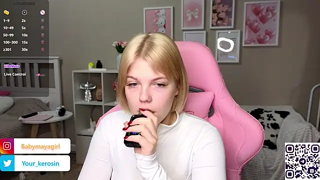 Maya Rave online show from February 2025 03:47:02 AM