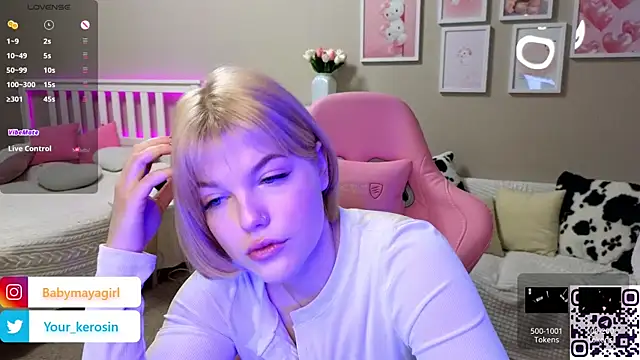 Maya Rave online show from March 2025 03:46:02 AM