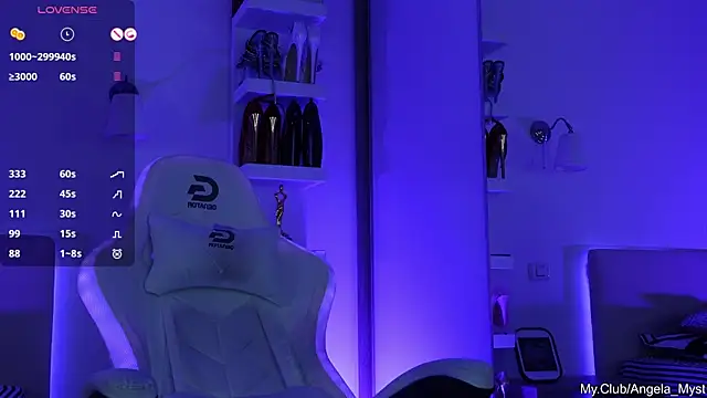 Angela Myst online show from March 2025 07:18:01 PM