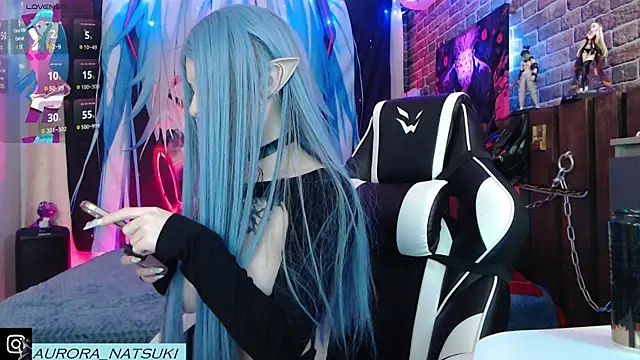 Aurora Natsuki online show from January 2025 07:47:02 PM